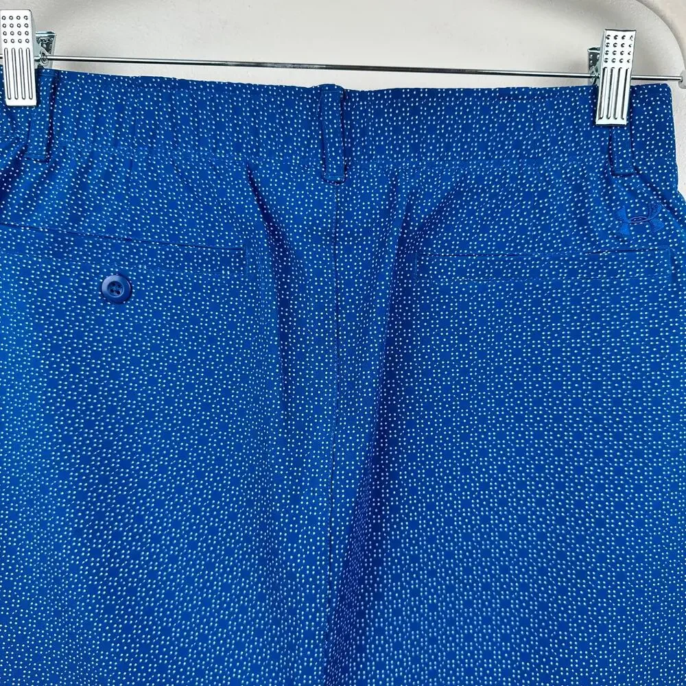 Under Armour Women's Golf Links Woven Skort Moroccan Blue 4 Tennis Pickleball